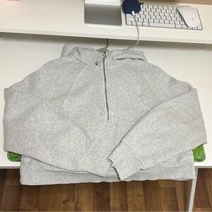 Lululemon Half Zip Scuba Hoodie Oversized